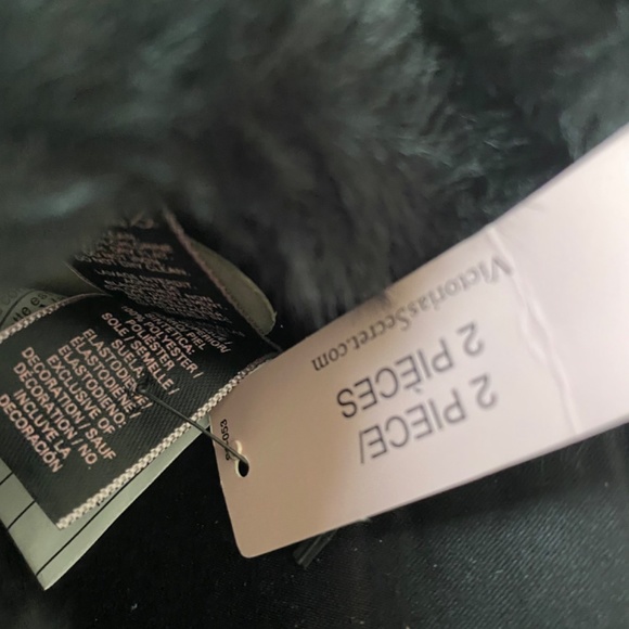 LOVELY LADIES “VICTORIA SECRET” SIZE M (7-8) SLIPPERS WITH MATCHING BAG~NEW - Picture 9 of 10